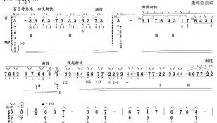 樱花(琵琶曲)简谱