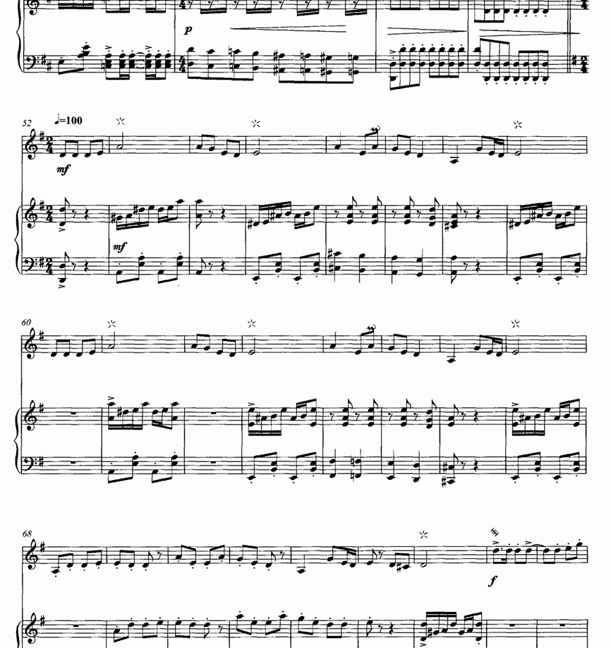 金樱花开变奏曲简谱