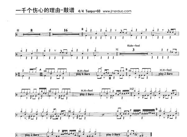 张学友 一千个伤心的理由