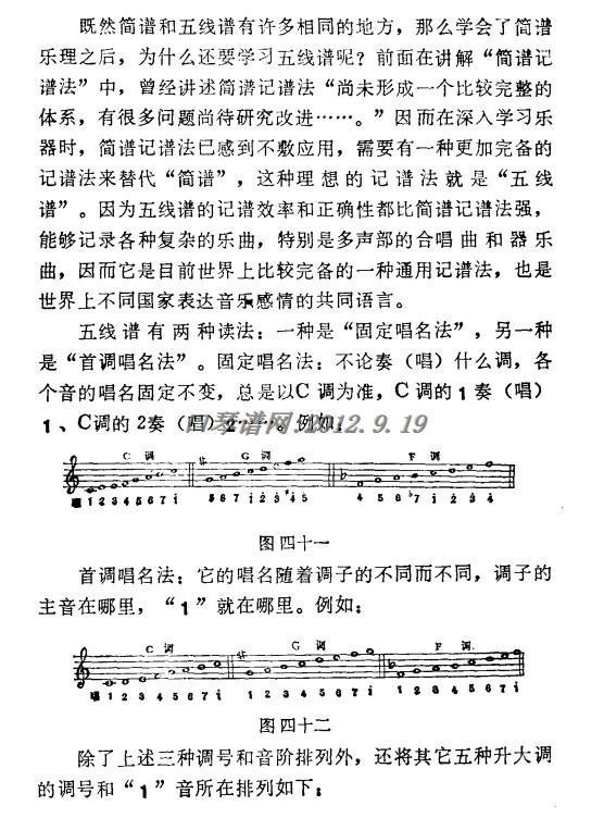 口琴五线谱知识2 口琴五线谱知识2