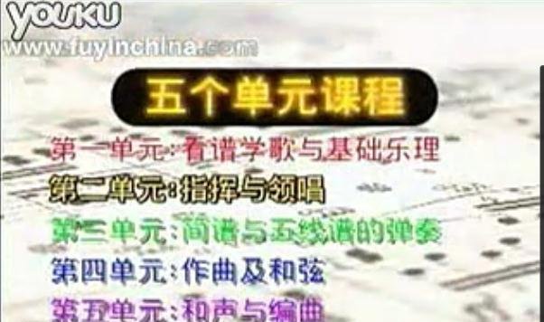 宋大叔教音乐第三章 简谱与五线谱的弹奏6