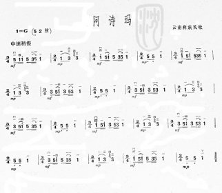 阿诗玛(云南彝族民歌)