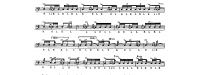 美国军鼓150条精华SOLO系列之《SOLO No.126》