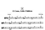 儿歌 O Come,Little Children 中提琴谱