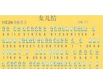 埙谱【女儿情】