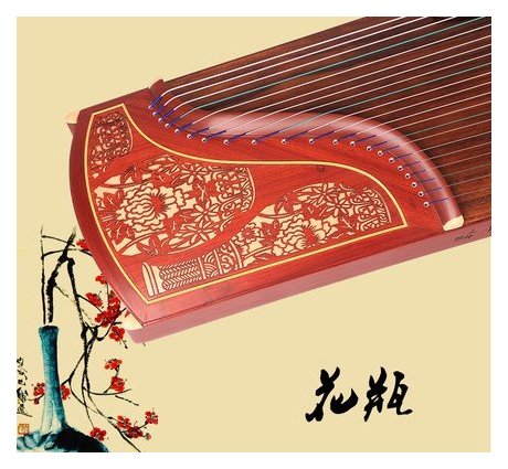 敦煌古筝696M渔舟唱晚·花瓶