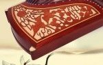 敦煌古筝（694DQ）双鹤朝阳简介及图片欣赏