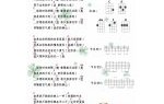UKULELE谱【和你在一起】乔任梁