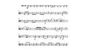 中提琴乐曲谱【匈牙利舞曲】弦乐四重奏中提琴分谱