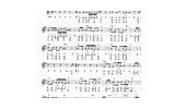 电子琴弹唱乐曲谱【灰姑娘】简谱与五线谱对照 附和弦标记