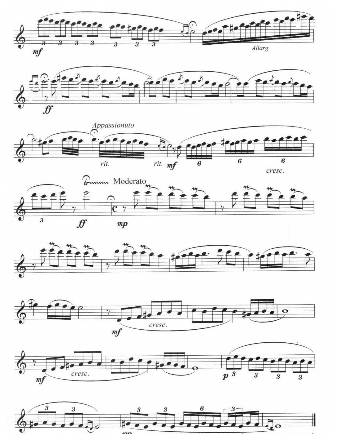 长笛六级演奏乐曲《西部随想曲/鹰之歌/查尔达什舞曲》