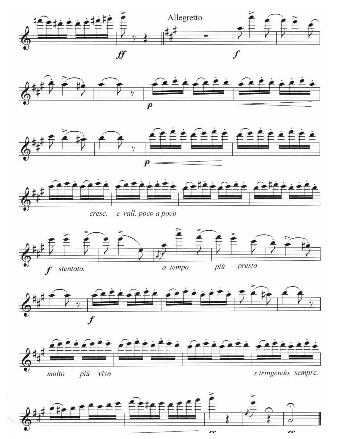 长笛六级演奏乐曲《西部随想曲/鹰之歌/查尔达什舞曲》