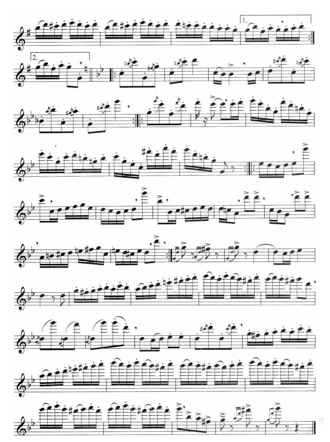 长笛六级演奏乐曲《西部随想曲/鹰之歌/查尔达什舞曲》