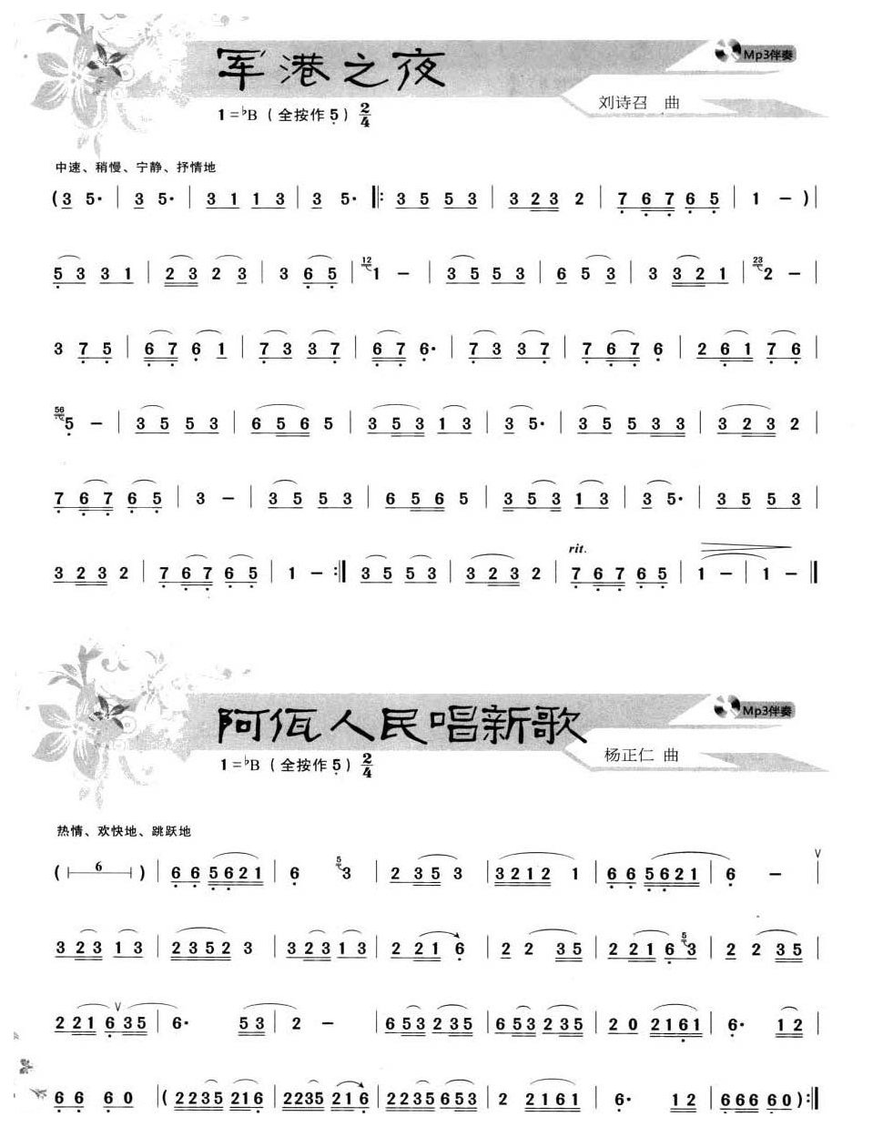 葫芦丝小乐曲24首5
