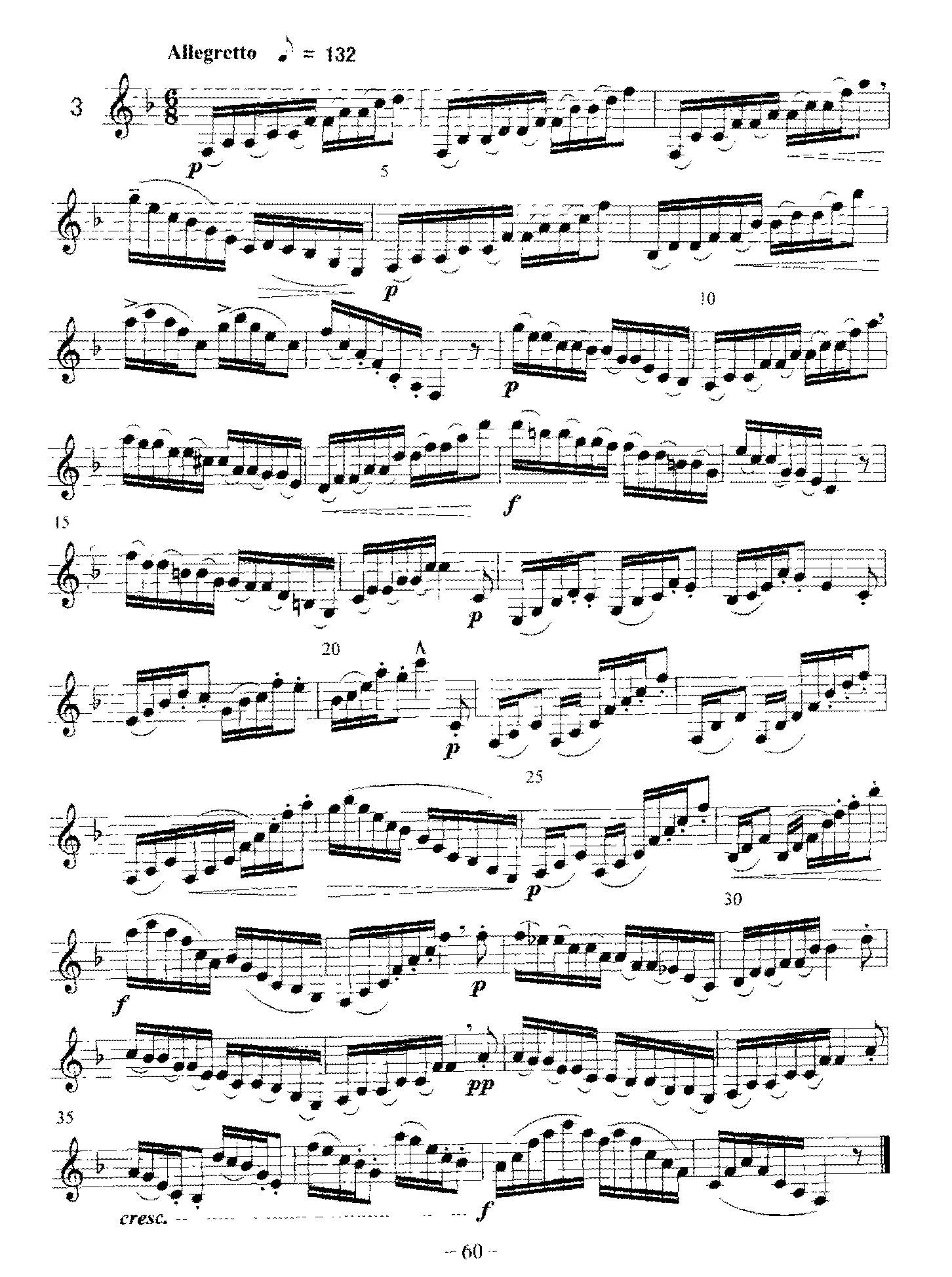 单簧管综合性练习及中外名曲与练习曲《富有“表情”的练习曲(1-18)》