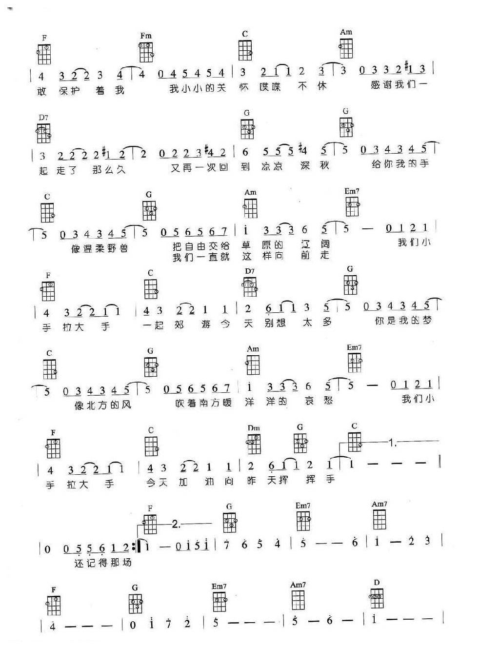 音乐形态：Folk Rock民谣摇滚