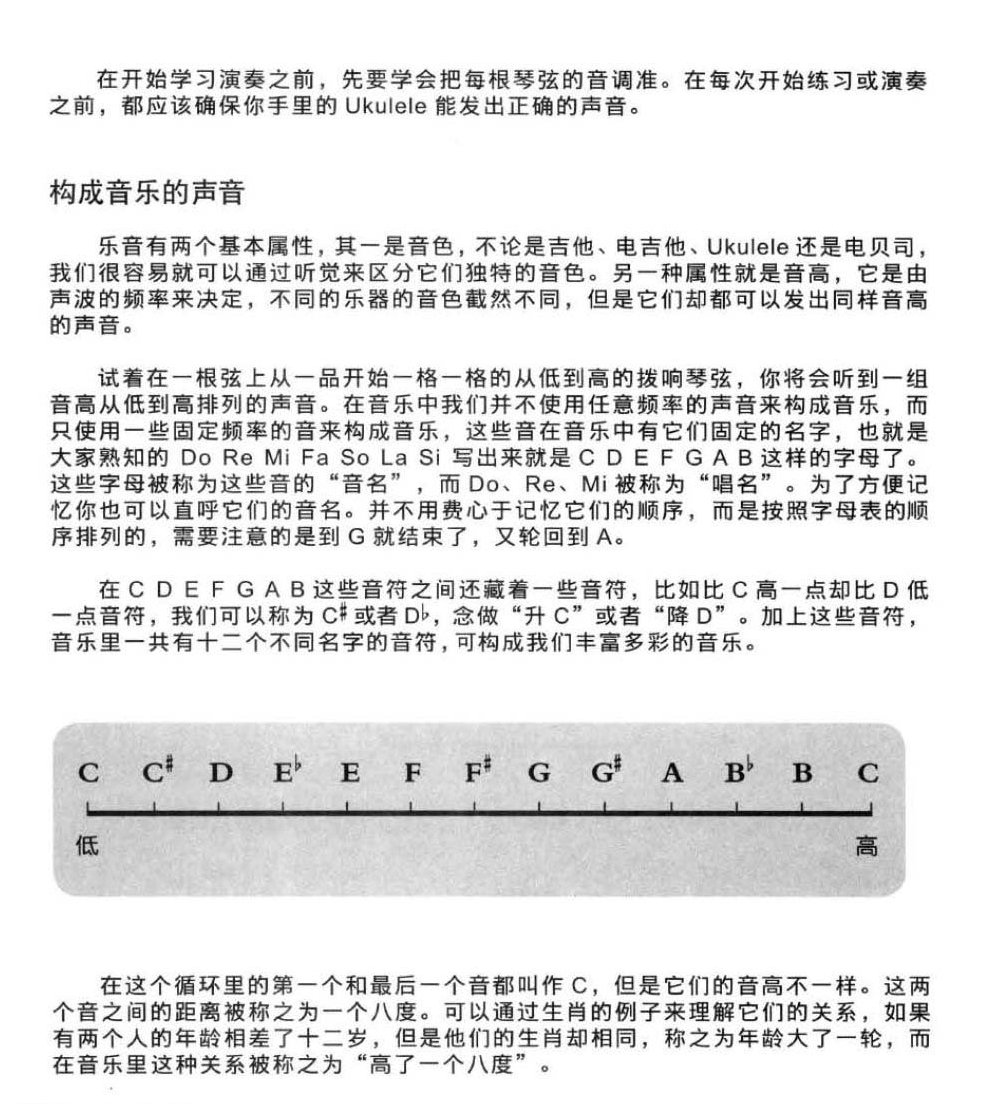 尤克里里调音方法 ukulele调音具体步骤