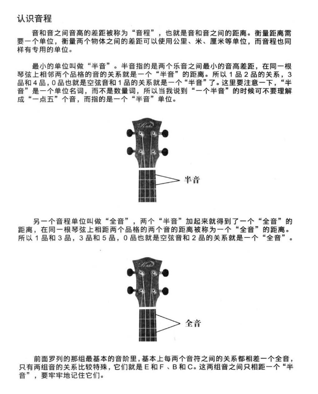 尤克里里基础乐理知识《音阶》教学与练习乐曲