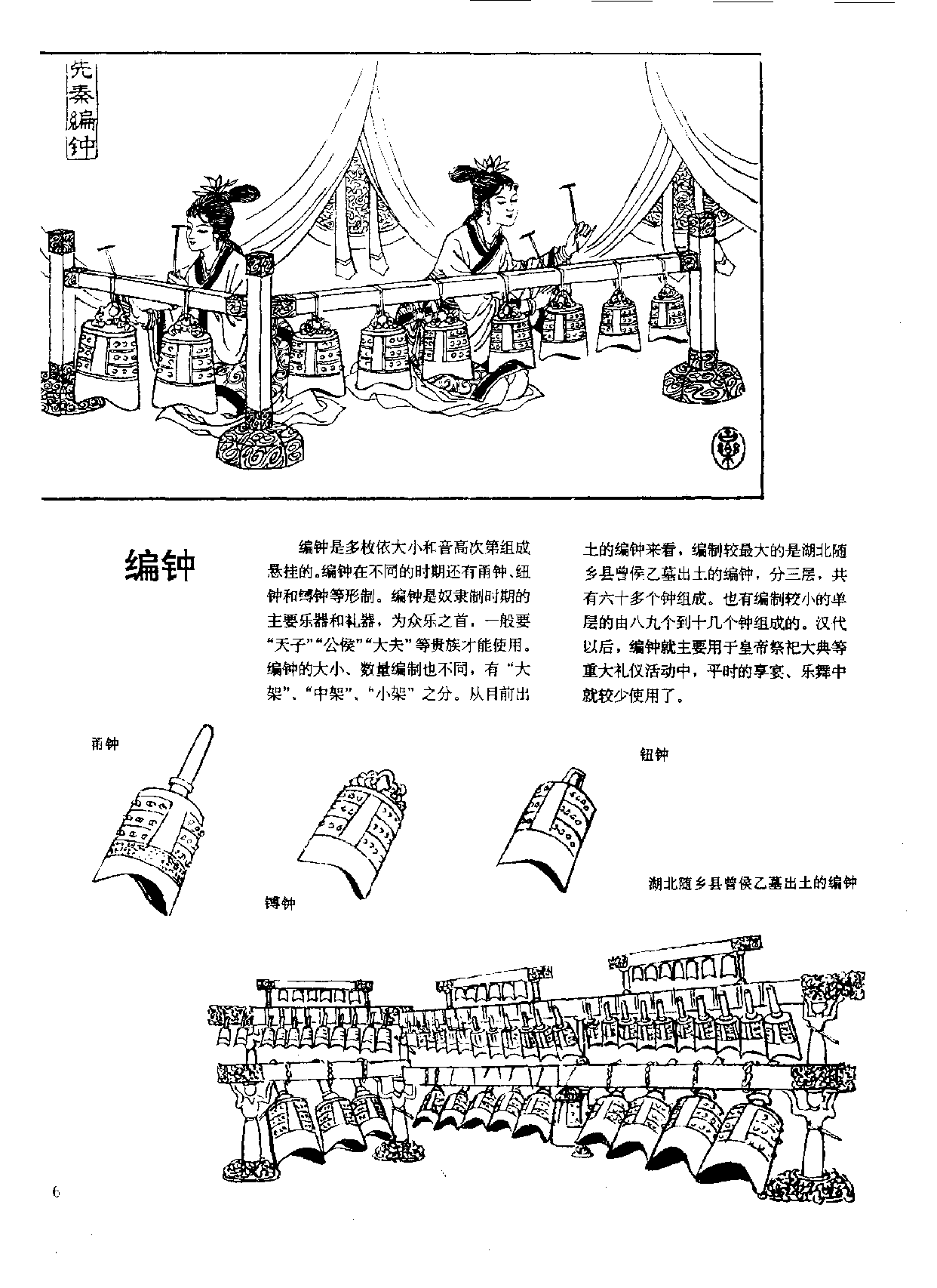 中国古代乐器《编钟》