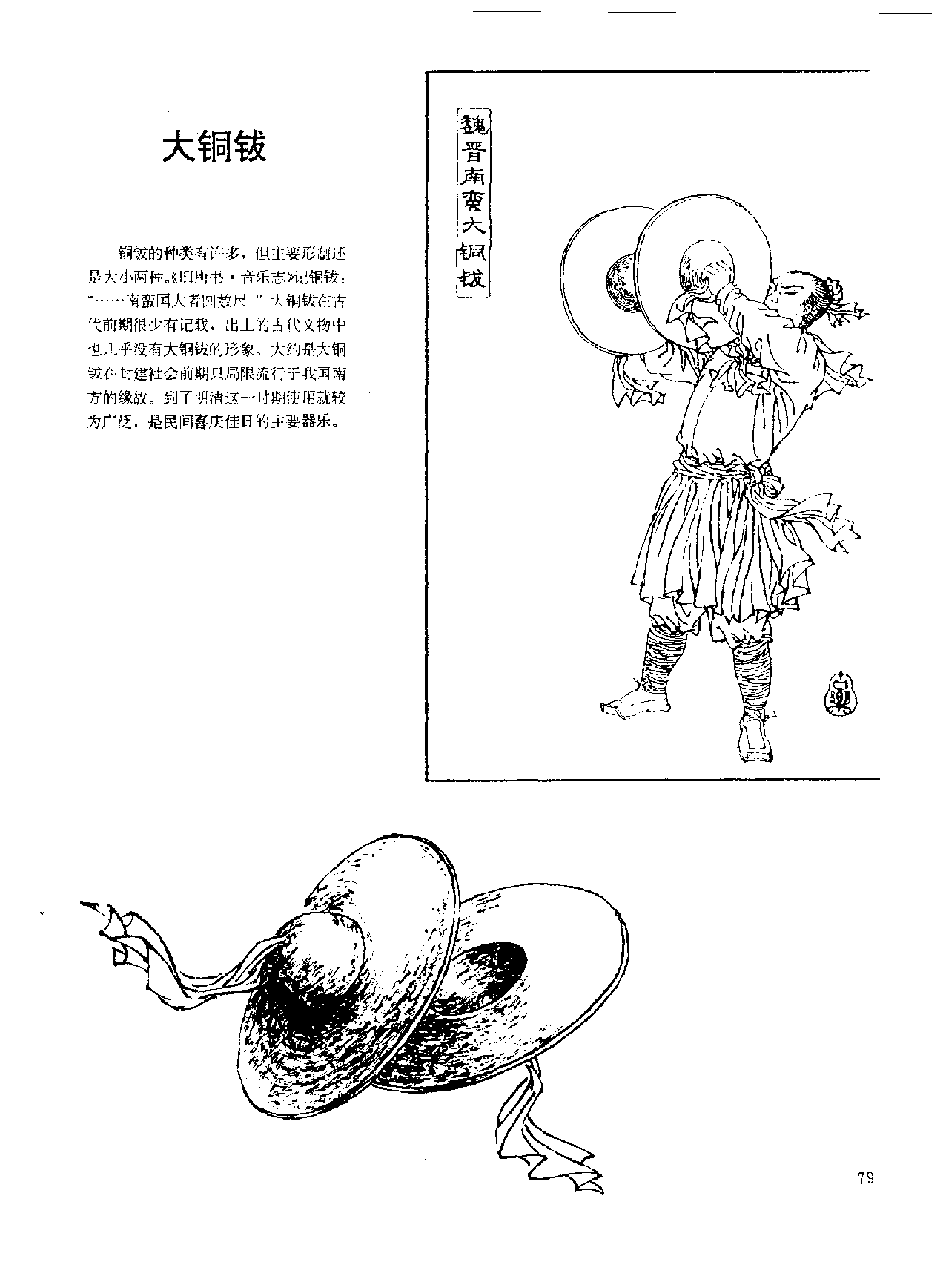 中国古代乐器《大铜钹》