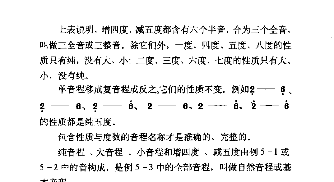 音程《音程的性质》