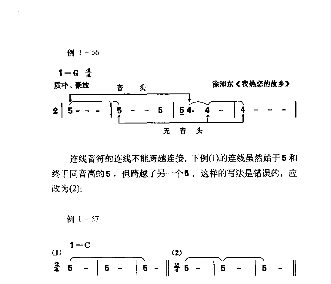音符《乐音的长短》