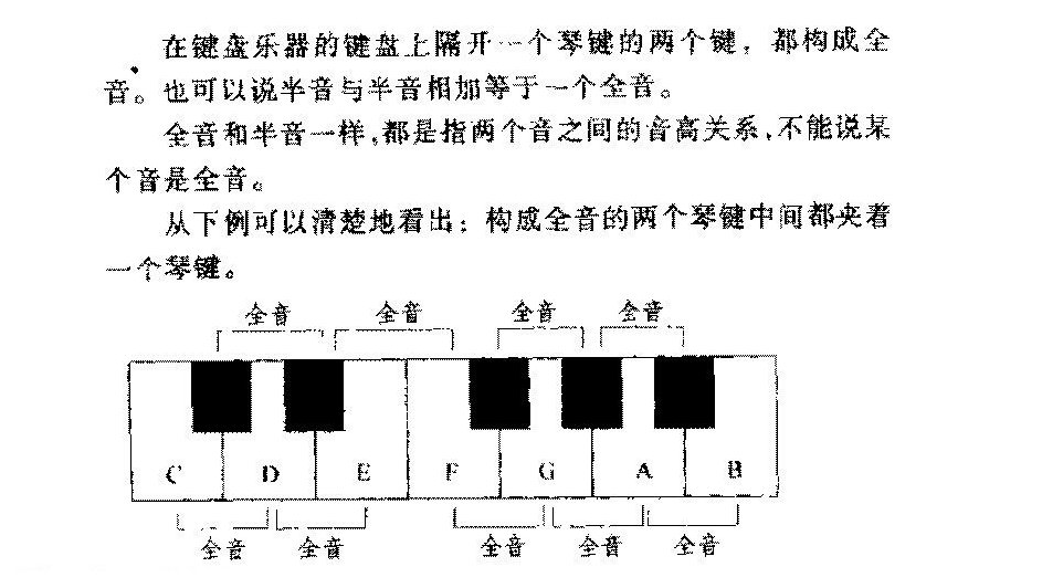 什么是全音?