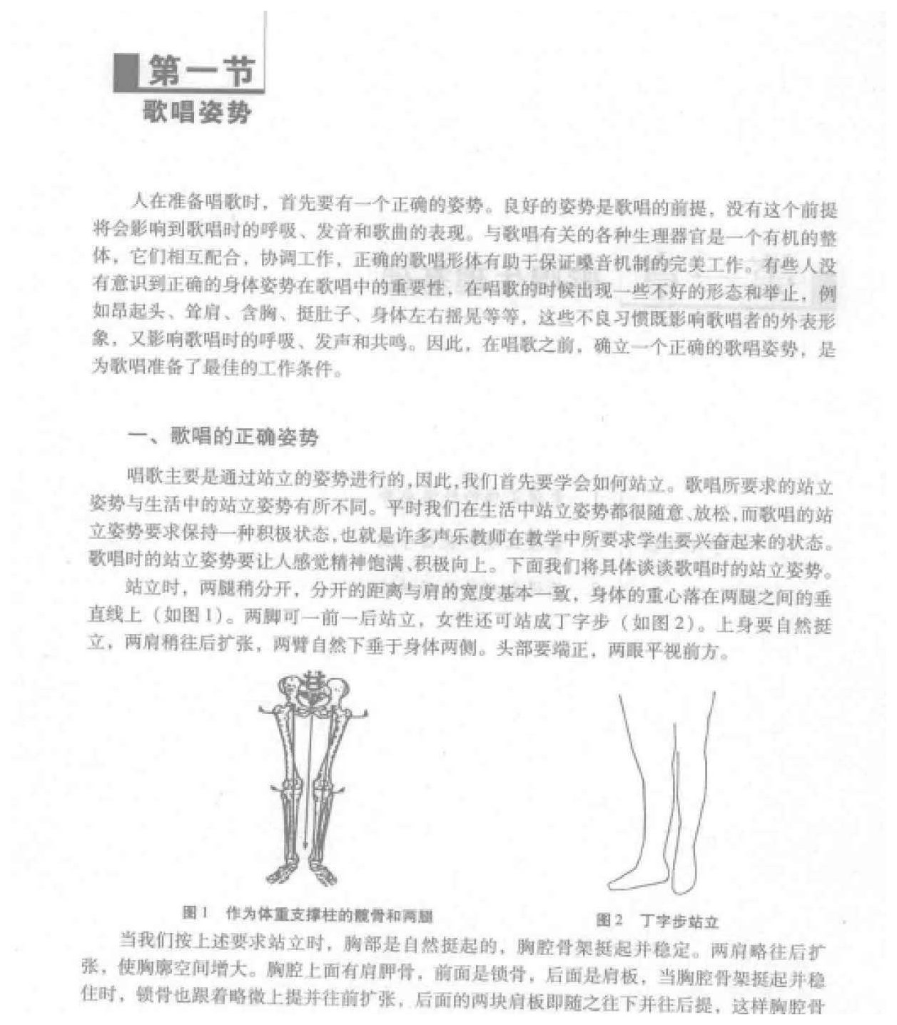 声乐理论教程《歌唱的姿势》