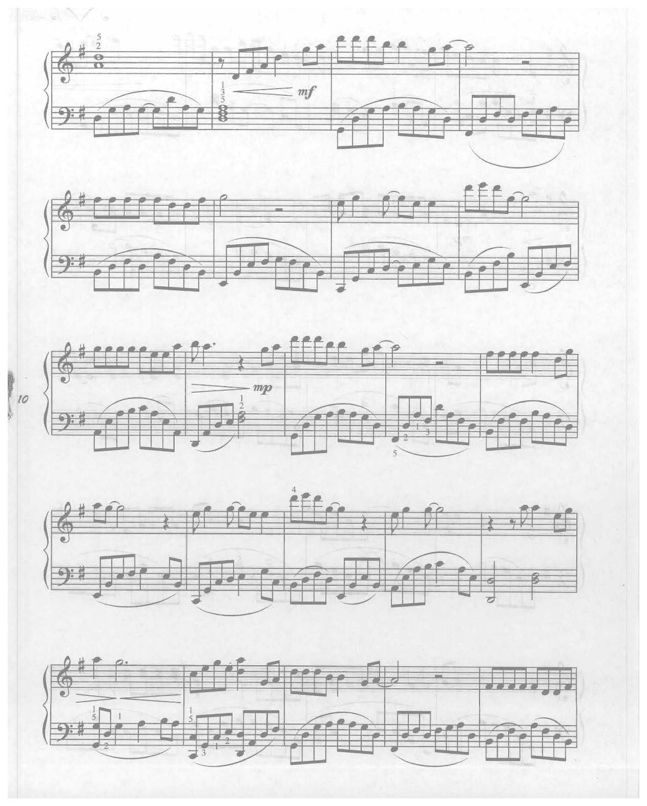 钢琴乐曲《香水有毒》 胡杨林