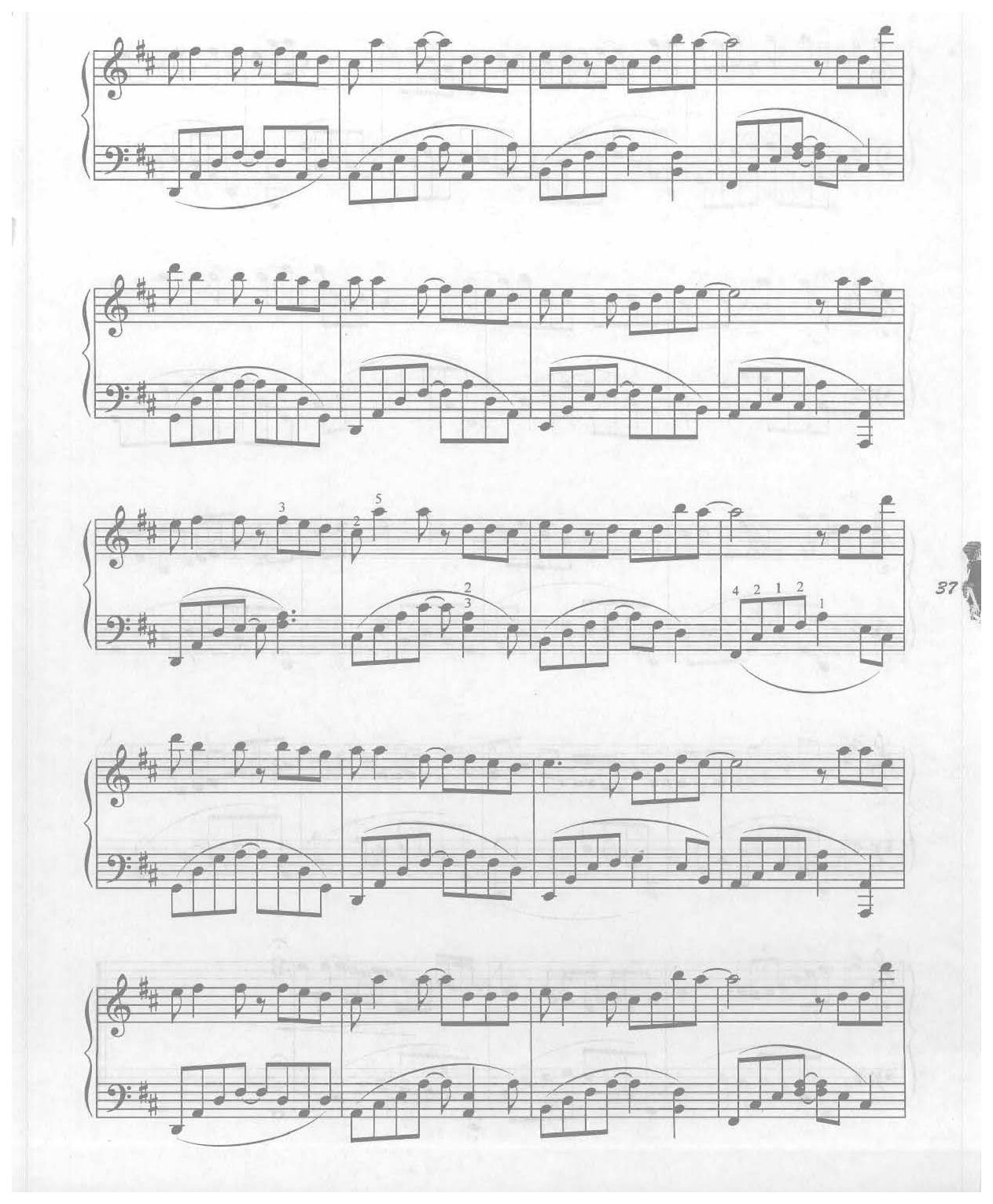 痴情女人深情弹奏钢琴乐曲《没有你的日子我真的好孤单》韩晶