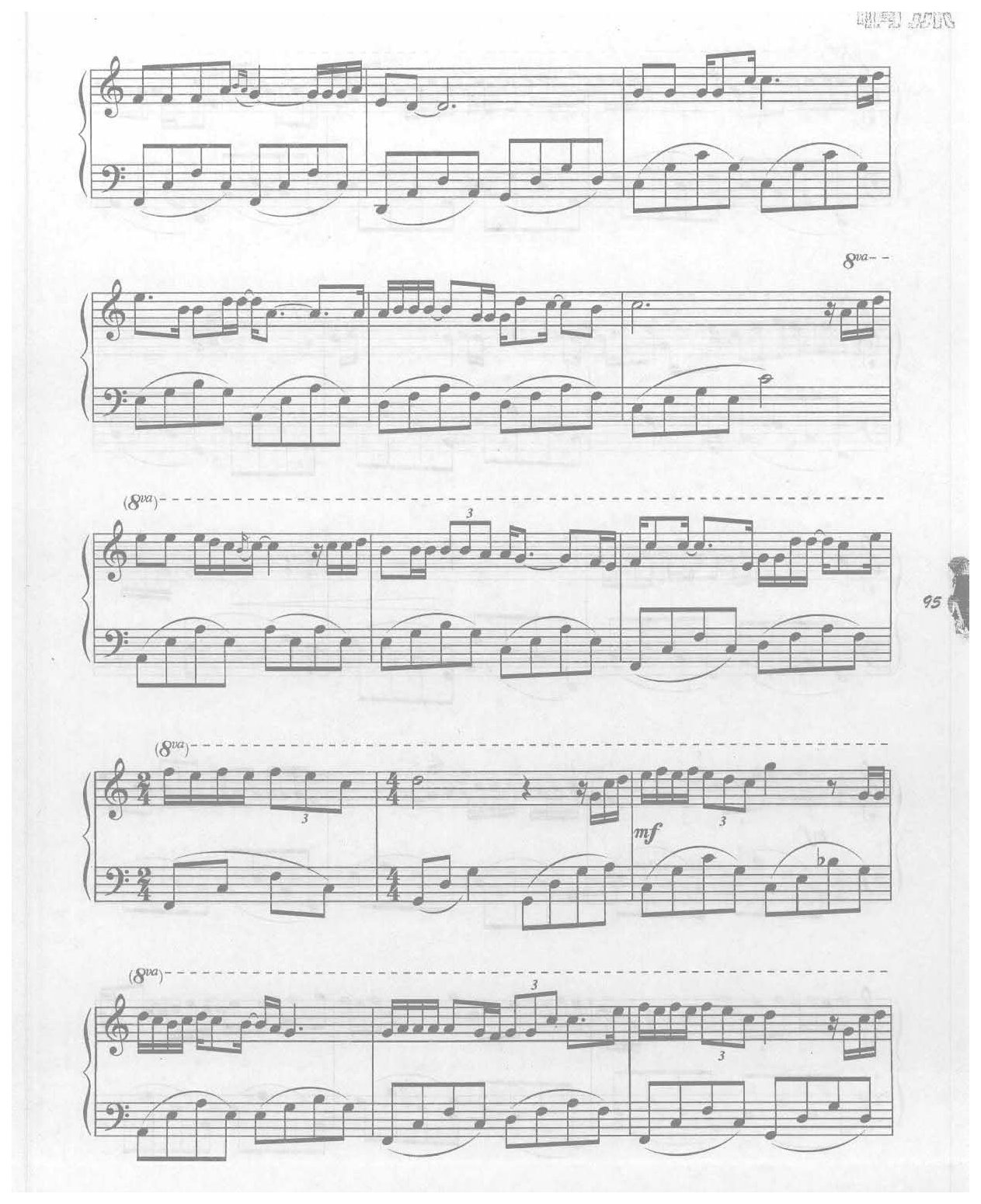 伤心男人深情弹奏钢琴乐曲《最后一次为你流泪》陈爽