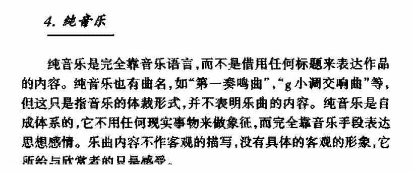 音乐的种类《纯音乐》简介