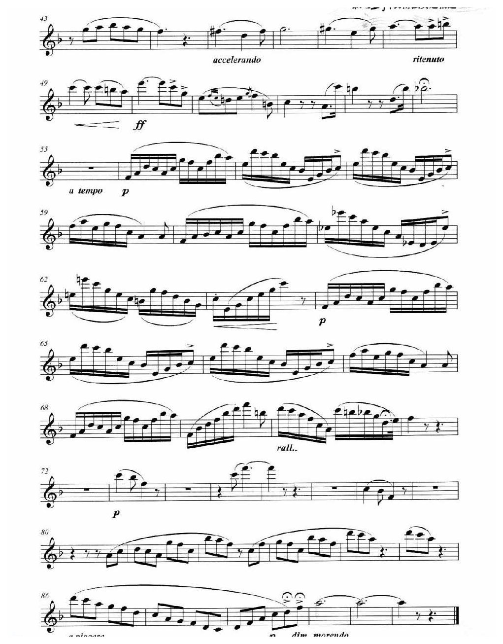 古典长笛名曲《摇篮曲》科勒