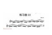长笛独奏练习曲22《崔佛怀 曲》