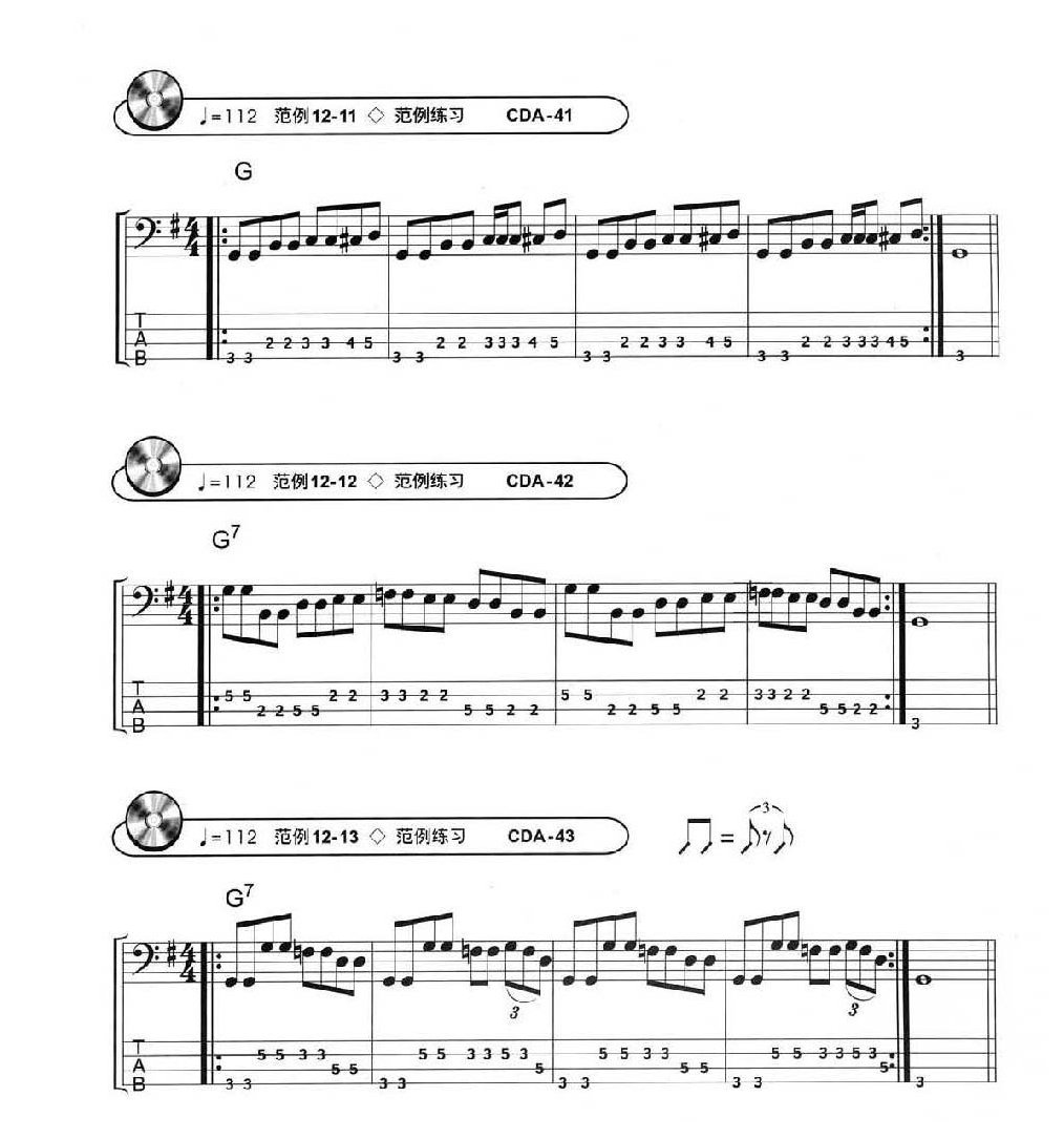 电贝司基础教程《蓝调 Blues》