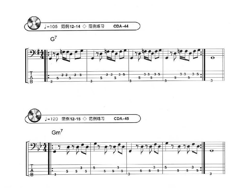 电贝司基础教程《蓝调 Blues》