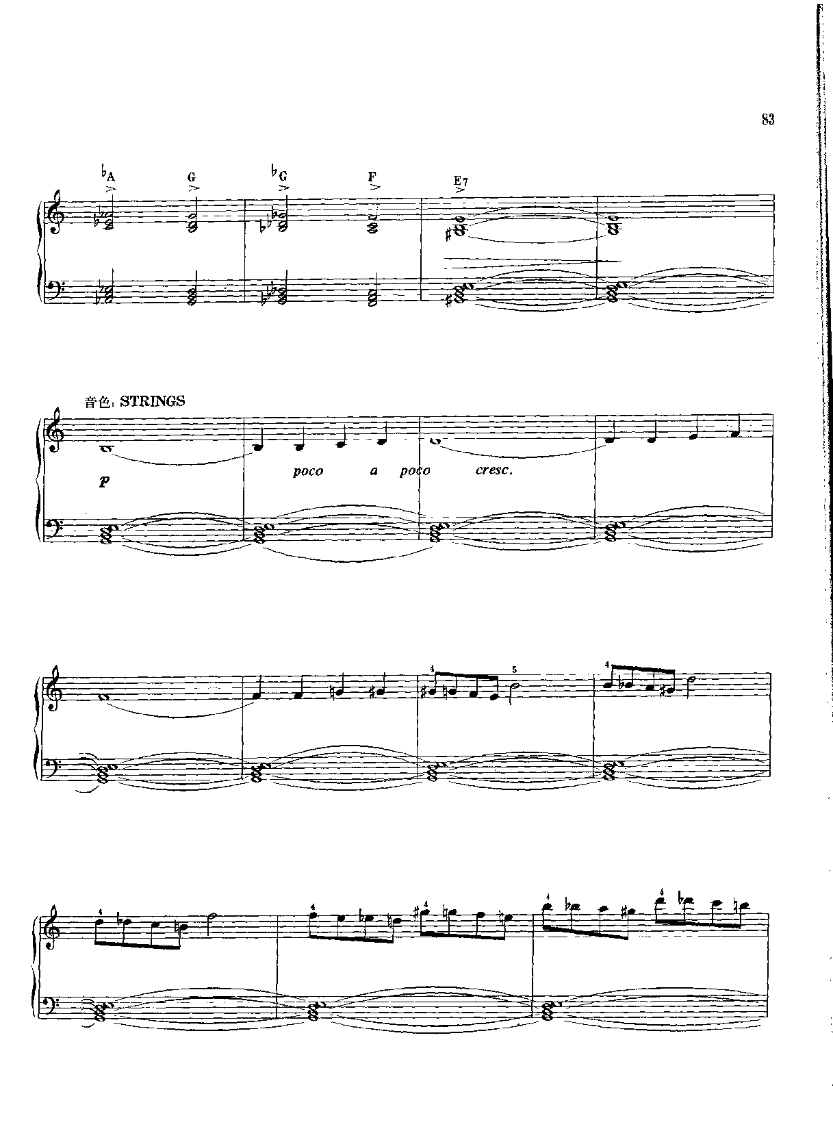 电子琴五级独奏乐曲《爱欢闹的人》埃尔内德斯曲
