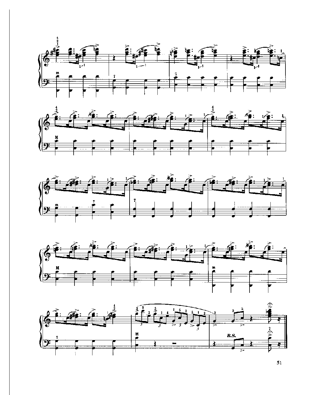 现代手风琴流行乐曲《摇摆的技巧》里翁·沙西 李莫尔格安曲