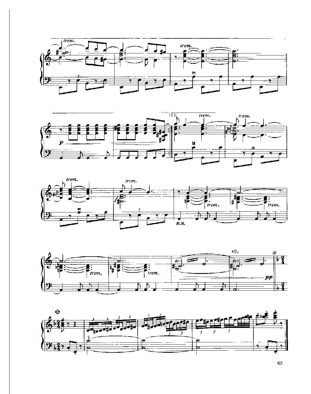 现代手风琴流行乐曲《间奏曲》[俄]尤里·别什科夫曲