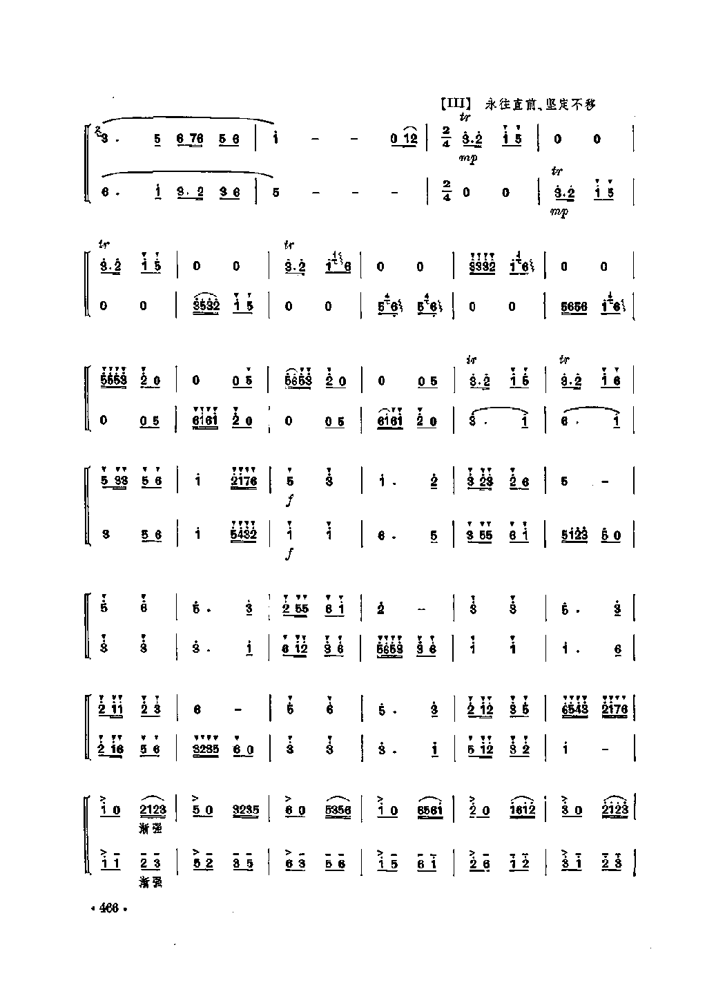 笛子重奏曲《野营路上》梁欣/曲