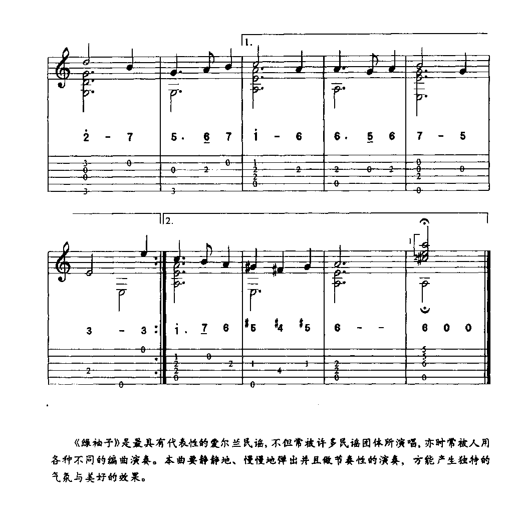 吉他入门教学《吉他C大调与A小调》