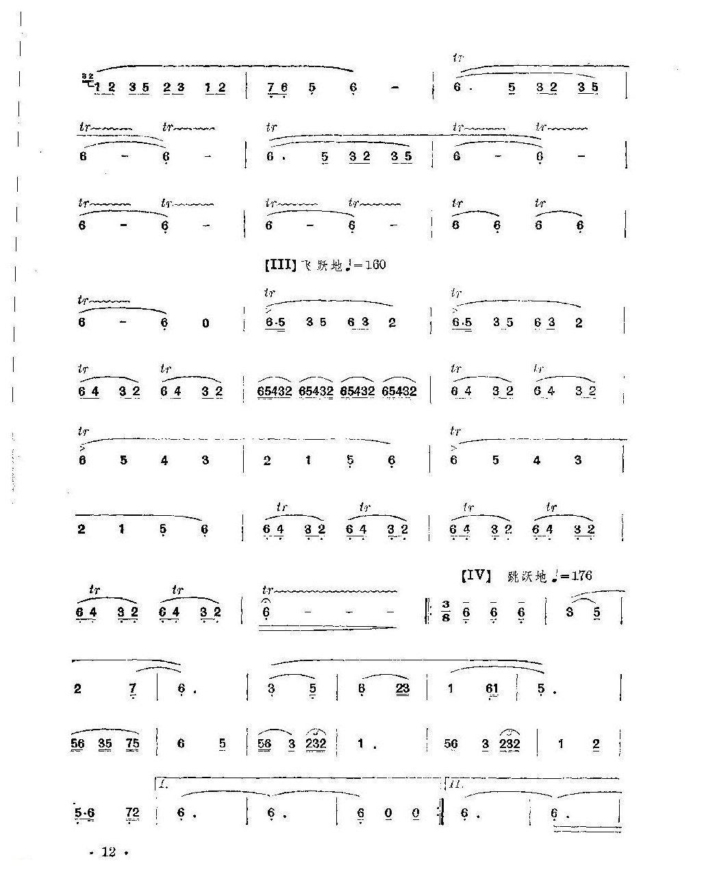 经典竹笛乐曲《和平鸽》刘管乐曲