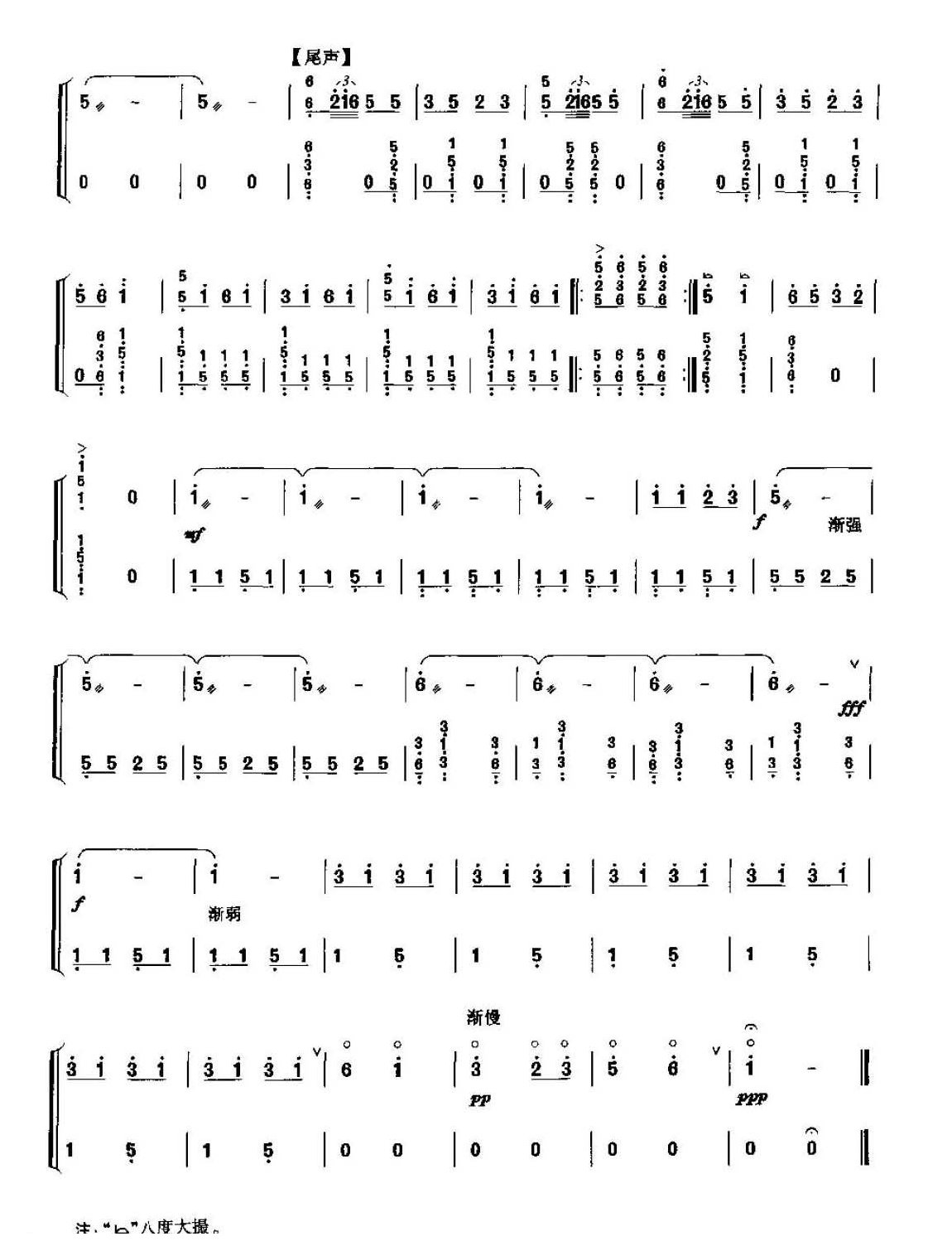 古筝考级六级乐曲《金陵怀古》涂永梅 曲