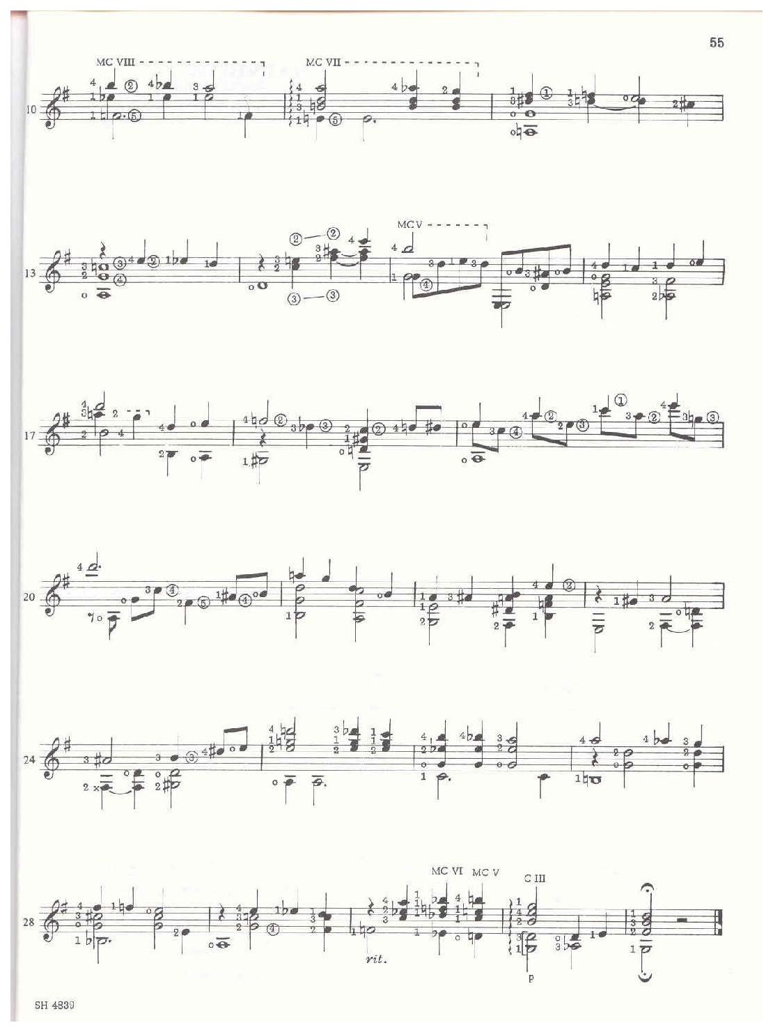 当代抒情古典吉他曲《Deep purple》劳林多·阿尔梅达编曲