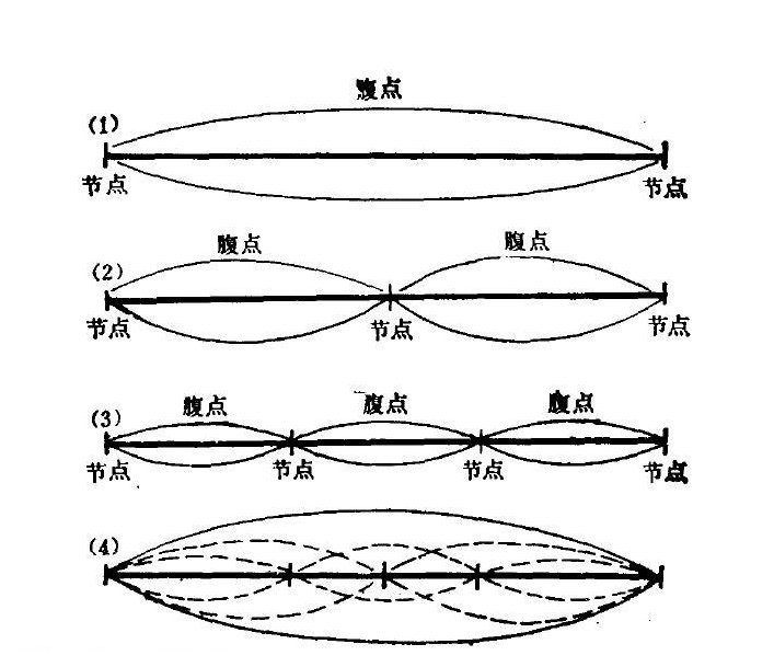 古琴的泛音为什么是对称的？