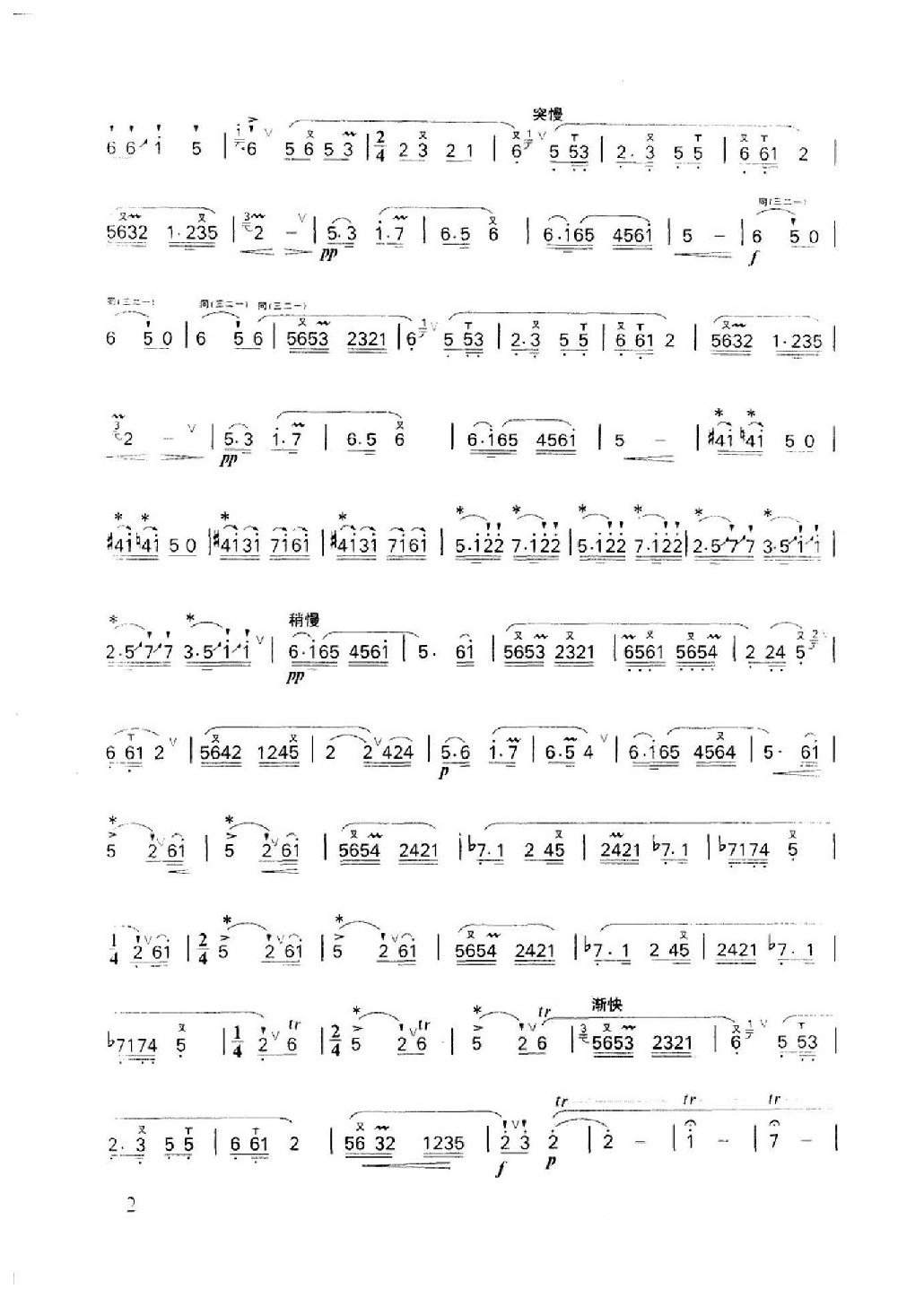 笛子名曲[早晨&赵松庭曲 ]