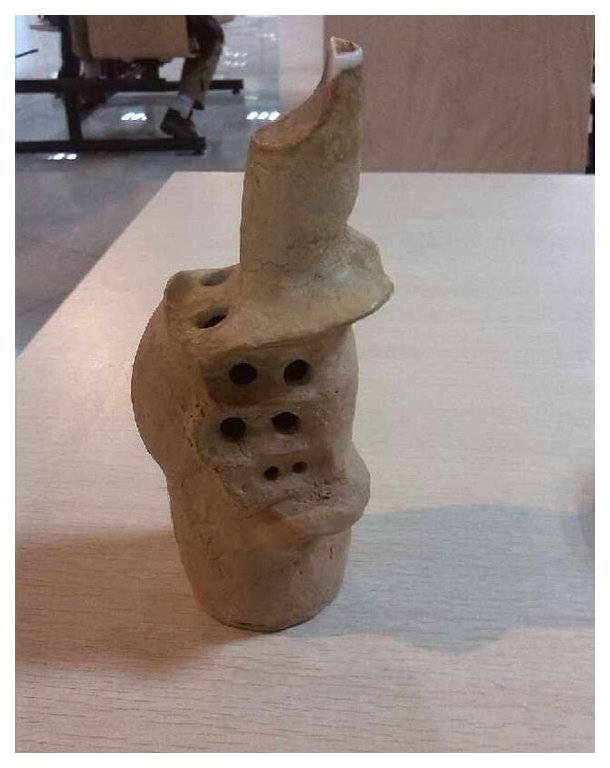 微博上的单手陶笛