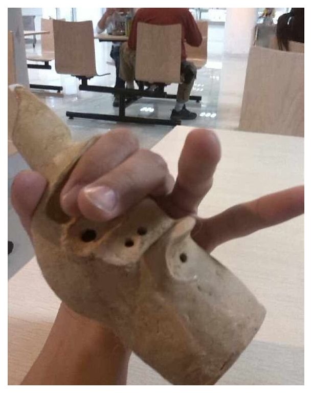 微博上的单手陶笛
