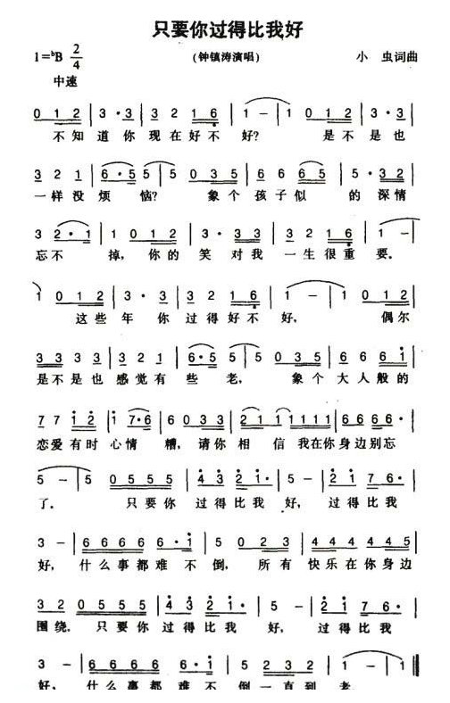 好听的陶笛乐曲《只要你过得比我好》