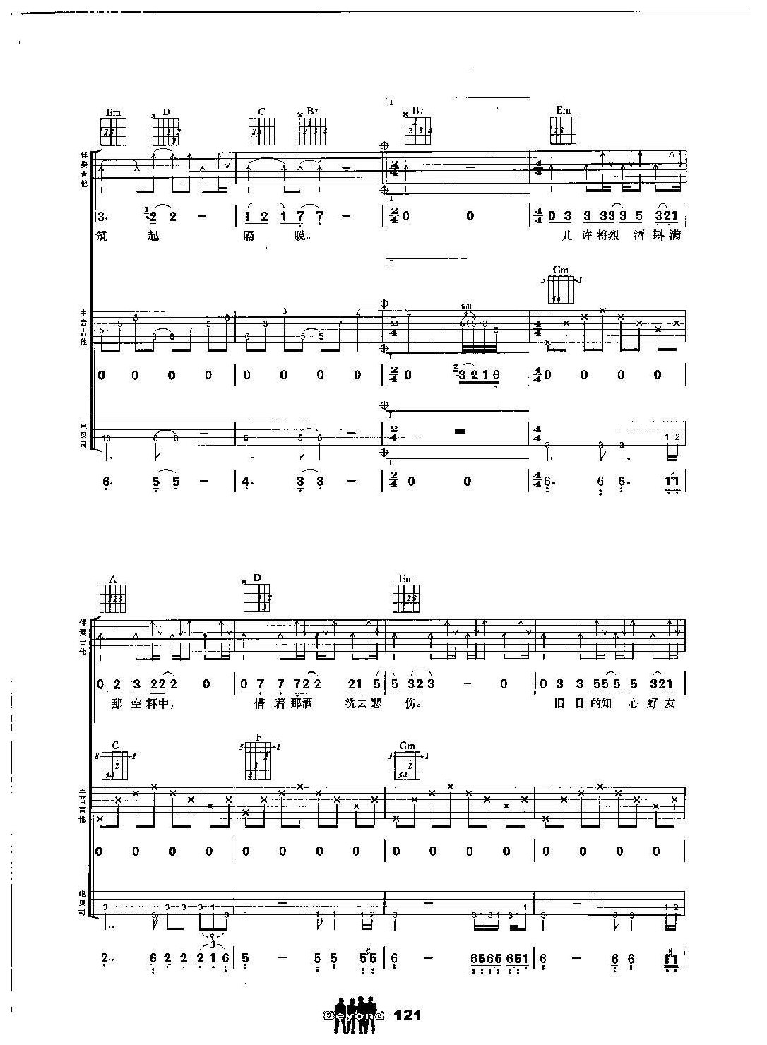 BEYOND乐队吉他组合弹唱乐曲《再见理想》beyond词 黄家驹曲
